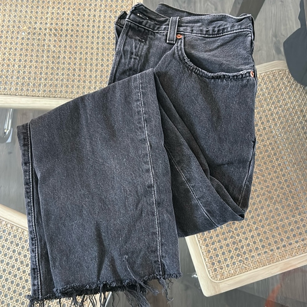 501 cropped jeans